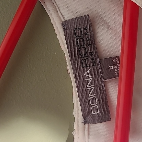 - Floral Size 8 Donna Ricco New York Above the Knee  Flared Dress - Picture 2 of 5